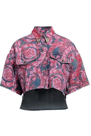 VERSACE TOPWEAR - Denim shirts - on YOOX.com