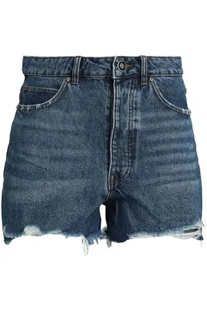 John Richmond BOTTOMWEAR - Denim shorts - on YOOX.com