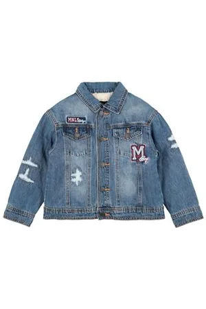 MONNALISA COATS & JACKETS - Denim outerwear - on YOOX.com