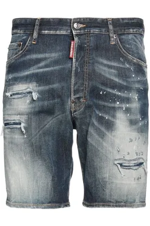 Dsquared2 BOTTOMWEAR - Denim shorts - on YOOX.com