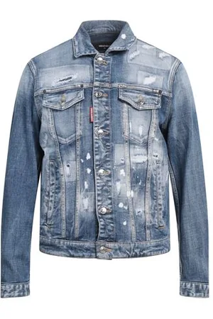 Dsquared2 COATS & JACKETS - Denim outerwear - on YOOX.com