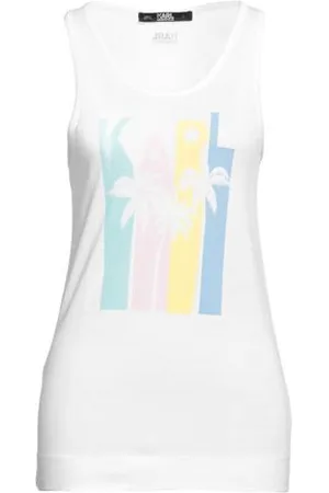 Karl Lagerfeld TOPWEAR - Tank Tops - on YOOX.com