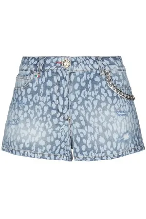 Philipp Plein BOTTOMWEAR - Denim shorts - on YOOX.com