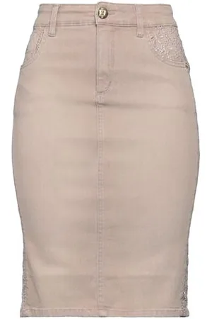ANGELO MARANI BOTTOMWEAR - Denim skirts - on YOOX.com