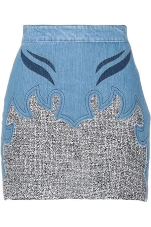 Pinko BOTTOMWEAR - Denim skirts - on YOOX.com