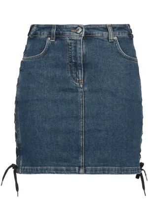 Moschino BOTTOMWEAR - Denim skirts - on YOOX.com