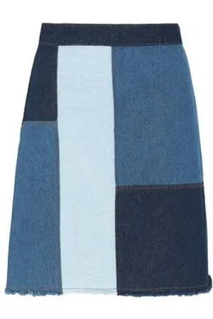 GEORGE J. LOVE BOTTOMWEAR - Denim skirts - on YOOX.com