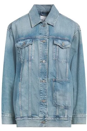 Ganni COATS & JACKETS - Denim outerwear - on YOOX.com