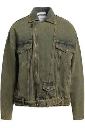 Moschino COATS & JACKETS - Denim outerwear - on YOOX.com
