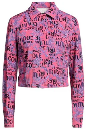 VERSACE COATS & JACKETS - Denim outerwear - on YOOX.com