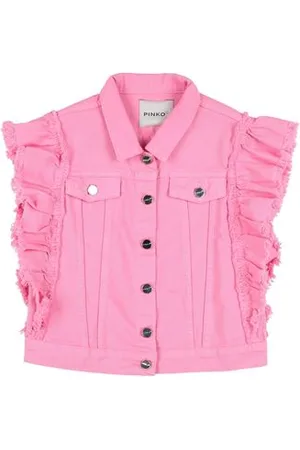 Pinko COATS & JACKETS - Denim outerwear - on YOOX.com