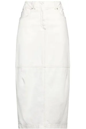 Brunello Cucinelli BOTTOMWEAR - Denim skirts - on YOOX.com