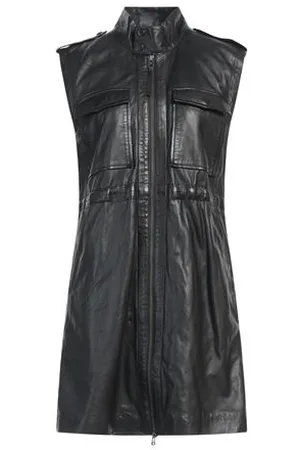 arma leder COATS & JACKETS - Gilets - on YOOX.com