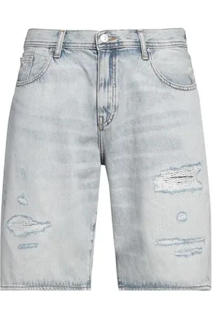 Armani Exchange BOTTOMWEAR - Denim shorts - on YOOX.com