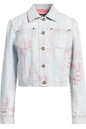 VERSACE COATS & JACKETS - Denim outerwear - on YOOX.com