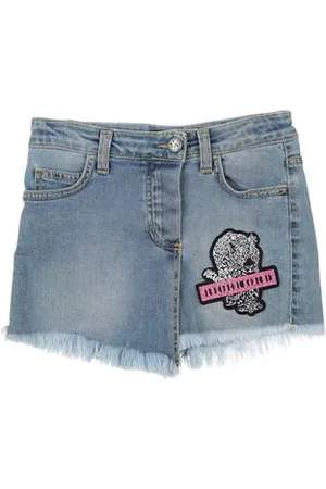 John Richmond BOTTOMWEAR - Denim shorts - on YOOX.com
