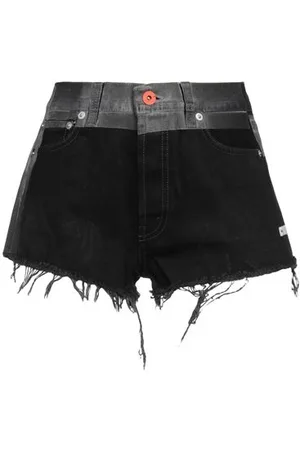 Heron Preston BOTTOMWEAR - Denim shorts - on YOOX.com