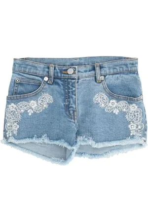ERMANNO SCERVINO BOTTOMWEAR - Denim shorts - on YOOX.com