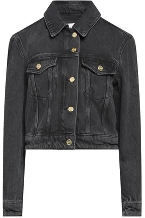 Ganni COATS & JACKETS - Denim outerwear - on YOOX.com