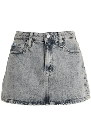 Calvin Klein BOTTOMWEAR - Denim skirts - on YOOX.com