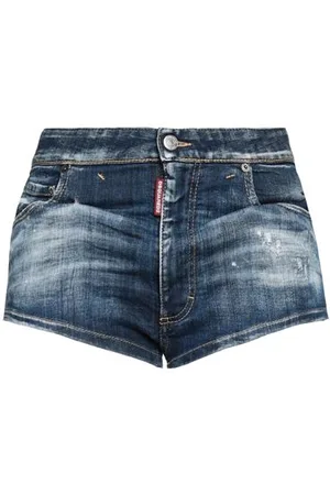 Dsquared2 BOTTOMWEAR - Denim shorts - on YOOX.com