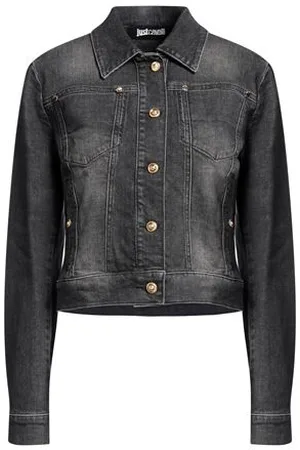 Roberto Cavalli COATS & JACKETS - Denim outerwear - on YOOX.com