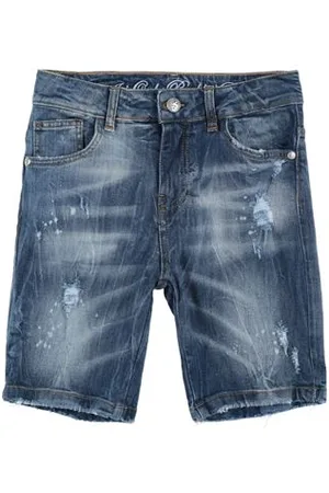 John Richmond BOTTOMWEAR - Denim shorts - on YOOX.com