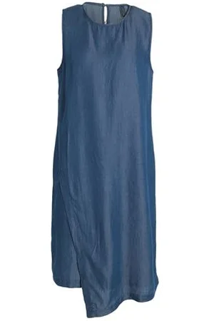 AVANTGAR DENIM BY EUROPEAN CULTURE DRESSES - Midi dresses - on YOOX.com