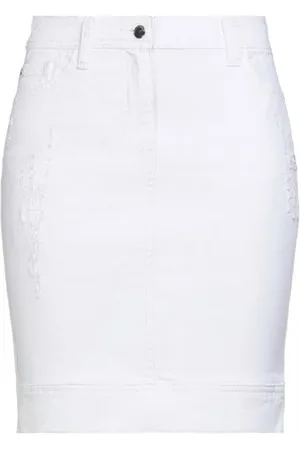 Emporio Armani BOTTOMWEAR - Denim skirts - on YOOX.com