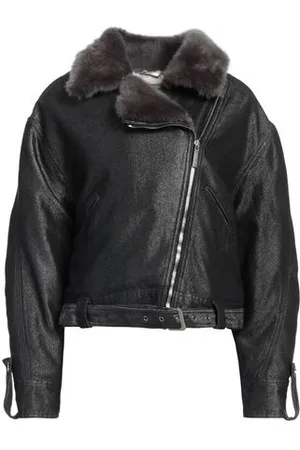 Alberta Ferretti COATS & JACKETS - Denim outerwear - on YOOX.com
