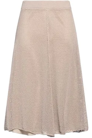 Brunello Cucinelli BOTTOMWEAR - Midi skirts - on YOOX.com