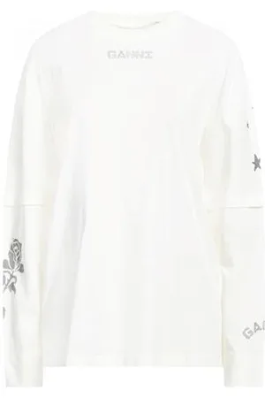 Ganni TOPWEAR - T-shirts - on YOOX.com