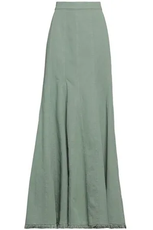 Max Mara BOTTOMWEAR - Denim skirts - on YOOX.com