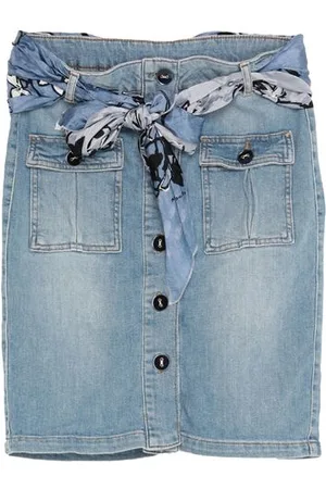 Manila Grace BOTTOMWEAR - Denim skirts - on YOOX.com