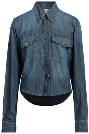Pinko TOPWEAR - Denim shirts - on YOOX.com