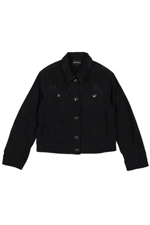 Emporio Armani COATS & JACKETS - Denim outerwear - on YOOX.com