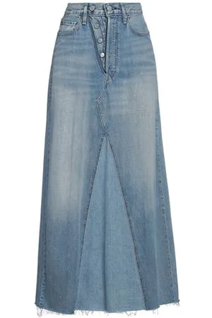 Ganni BOTTOMWEAR - Denim skirts - on YOOX.com