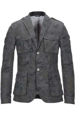 GREY DANIELE ALESSANDRINI SUITS and CO-ORDS - Blazers - on YOOX.com
