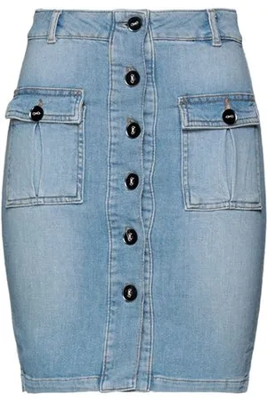 Manila Grace BOTTOMWEAR - Denim skirts - on YOOX.com