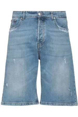 John Richmond BOTTOMWEAR - Denim shorts - on YOOX.com