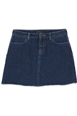 Emporio Armani BOTTOMWEAR - Denim skirts - on YOOX.com