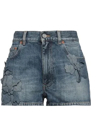 VALENTINO GARAVANI BOTTOMWEAR - Denim shorts - on YOOX.com