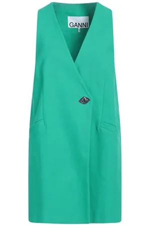 Ganni SUITS and CO-ORDS - Waistcoats - on YOOX.com