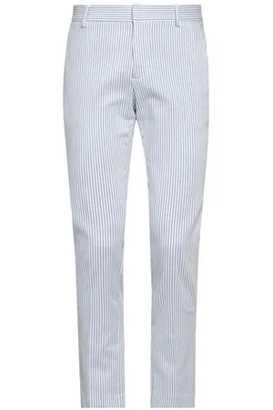 GREY DANIELE ALESSANDRINI BOTTOMWEAR - Trousers - on YOOX.com