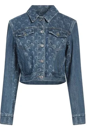 Marine Serre COATS & JACKETS - Denim outerwear - on YOOX.com