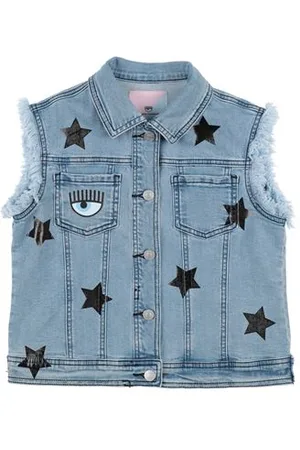 Chiara Ferragni COATS & JACKETS - Denim outerwear - on YOOX.com