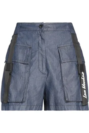 Moschino BOTTOMWEAR - Denim shorts - on YOOX.com