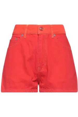 Ganni BOTTOMWEAR - Denim shorts - on YOOX.com