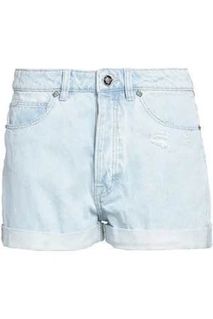 John Richmond BOTTOMWEAR - Denim shorts - on YOOX.com