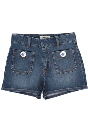 Lanvin BOTTOMWEAR - Denim shorts - on YOOX.com